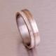 antler ring titanium ring titanium wedding band deer antler band men ring woman ring copper ilay