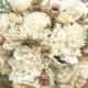 Rose Gold Wedding Bouquet - Dried flowers, Pink, Cream, Blush, Green, Sola *Rose Gold Collection*
