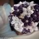 Unique Alternative and Unsual Paper Flower Wedding Bouquet
