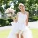 Inspired By: Whitney Port's Waterfall Hem Wedding Dress