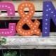Marquee Letter - 12", Battery Operated, LED