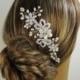 Crysta Bridal Hair Comb, Ellie Hair Comb, Bridal hair comb, Wedding hair accessories, Bridal Headpieces, Rhinestone hair comb bridal