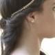 Spiky Twigs Goddess Headband, Greek Goddess Headpiece, Bridal Hair Accessories, Wedding Tiara, Boho Chic, Roman Crown, Ancient Leaf Headband