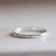 Silver Band. Sterling silver thin band ring. Silver ring, Stacking ring, band ring, Engagement ring, Wedding ring, Wedding band, Mini.