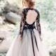 Edgy Black Lace Wedding Inspiration