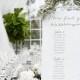 Custom Designed Wedding Wedding Seating Chart, Simple Elegant Seating Chart for your Special Event