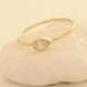 Pear Diamond Ring - Diamond Engagement  Ring - 14k Solid Gold