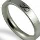 Infinity wedding band , Unique Wedding Ring , for Men , Sterling Silver , For Him , Commitment , Eternity Wedding Band , Exceptional Gesign