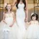 Ivory Flower Girl Dress Ivory tutu dress baby dress toddler birthday dress wedding dress 1T 2T 3T 4T 5T 6T 7T 8T 9T