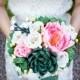 Handmade crepe paper flower bouquet, paper flower, wedding bouquet, bridesmaid bouquet,  decoration, Summer, Spring, bridal bouquet