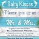 Post Wedding Reception - Turquoise Beach Sandy Toes Salty Kisses
