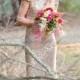 Sparkly Bridal Shoot With Boho Flower Crown