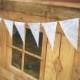 Lace Bunting Pennant Banner lace Bunting Pennant wedding banner Wedding Hanging Decoration White wedding garland Rustic Wedding Banner Party