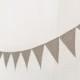 burlap banner Kit wedding bunting Pennant Garland Banner bunting by the yard fabric prayer flags festive decor outdoor bunting party flags
