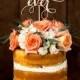Wedding Cake Topper - Best Day Ever - Birch