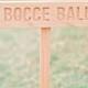 YARD GAME Signs, Party Signs, Wedding Game Sign, Family Reunion, BBQ , Bocce Ball, Croquet, Ring Toss, Cornhole, Sack Race, Bowling