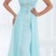 A-line Sweetheart Sleeveless Chiffon Prom Dresses With Lace Online Sale at GBP99.99