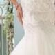 Lace Open Back Wedding Dress