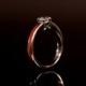 Apple Wood Engagement Ring