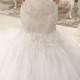 H1625 Tulle mermaid wedding dress with sweetheart neckline