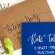Calligraphy Wedding Envelopes Hand Lettered Custom Envelopes