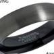 GUNMETAL Tungsten Ring Black Wedding Band Ring Tungsten Carbide 7mm Ring Man Wedding Band Male Women Anniversary Matching