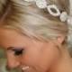 ON SALE Bridal Headband, Wedding Head Piece, CRYSTAL, Rhinestone Headband, Wedding Headband, Bridal Hair Piece, Bridal Headpiece, Rhinestone