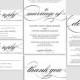 Wedding Invitation Printable, Wedding Invite, Formal Wedding Invitation, Wedding Template, Instant Download, Wedding Printables, WBWD6