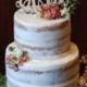 Monogram Cake Topper - Unpainted Wooden Cake Topper - Wedding Cake Topper - Initial Cake Topper
