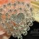 Heart Rhinestone Brooch Embellishment for Wedding Brooch Bouquet Vintage Style Crystal DIY Wedding Bridal Accessories Pin Back 55mm 222194