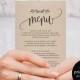 Printable Wedding Menu, Wedding Menu Template, Menu Cards, Menu Template, Editable Menu, Rustic Wedding, PDF Instant Download 