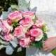 Felice Wedding Bouquet by Ciel De Lys Pageant Pink Roses Orchids Peonies Silk Flowers Wedding Flowers Bridal Bouquet