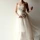 Blush Wedding dress, Boho wedding dress, Bohemian wedding dress, Lace wedding dress, Silk wedding dress, Romantic wedding dress,  Princess