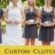 Design your own bridesmaid gift or bride’s clutch handmade