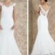 New Style 2016 Full Lace Wedding Dresses Sareh Nouri White Cheap Vestido De Novia Off Shoulder Mermaid Bridal Gowns Tiered Sweep Train Online with $107.48/Piece on Hjklp88's Store 
