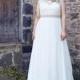 Vintage Plus Size Wedding Dresses 2016 Sheer Large A Line Scoop Beach Wedding Ball Beaded Sweep Train Lace Up Back Lace Bridal Gowns Online with $98.97/Piece on Hjklp88's Store 