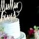 Custom Cake Topper, Wedding Cake Topper, Engagement Cake Topper, Bridal Shower Cake Topper, Anniversary Cake Topper