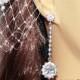 Cubic Zirconia Earrings Bridal Clear CZ Earrings Wedding CZ Earring Statement Earring Bridal Cubic Zirconia Jewelry Long Dangle Earring