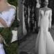 Sexy 2016 Lace Wedding Dresses Garden Cheap Sheer Neck Long Sleeve Beads Mermaid Backless Wedding Gowns Spring Nurit Nen Long Bridal Dress Online with $119.85/Piece on Hjklp88's Store 