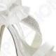 Ladies Wedding Shoes White Pink Satin Heels Womens Bridesmaid Diamante Shoe Size