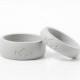 2 pack, 1 for her, 1 for him.  Couple's Gift, Silicone Wedding Ring.  Pick your size and color!  Gift idea, rubber wedding ring,