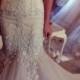 Modern 2016 strapless fitted mermaid wedding dress