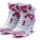 Hot Air Jordan 3.5 High Heels Pink White Shoes From China