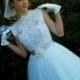 1950s Wedding Dress  'GEORGETTE'