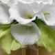 Bridal Bouquet/ Wedding Calla Lily Flowers Bouquet/ Rustic Wedding/Wedding Decor/Wedding Centerpiece/Paper Calla Lily/PAPER Wedding Bouquet