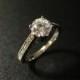 Vintage Designer Inspired Engagement Ring, Made to Order