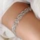 now AVAILABLE IMMEDIATELY*** Bridal Garter SET - Wedding Keepsake and Toss Garters with Crystals