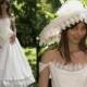Medieval Inspired Flatfronted Corseted Alternative Wedding Gown OOAK - Beatrix
