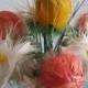 Real Feather Flowers Bouquet "Glamour" - wedding bouquet - bridal bouquet - wedding flower - home decor