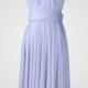 Bridesmaid dress purple Infinity dress short Wrap dresses Multiway dress Convertible bridesmaid dress Maid of honor dress
